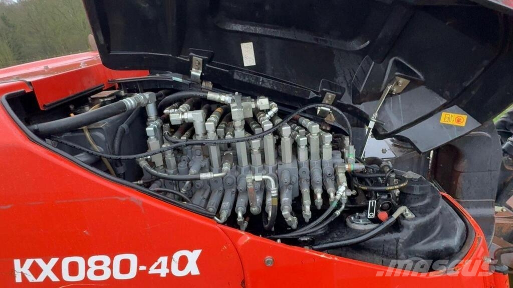 Kubota KX080-4a Közepes (midi) kotrók 7 t - 12 t