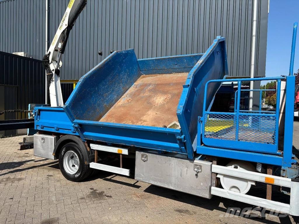 Renault Midlum 220 + PALFINGER PK 6001 + tipper + remote + 自卸式货车