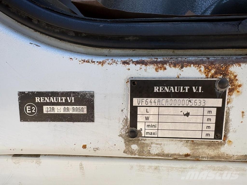 Renault Midlum 220 + PALFINGER PK 6001 + tipper + remote + 自卸式货车