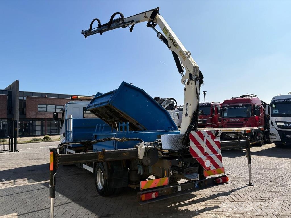 Renault Midlum 220 + PALFINGER PK 6001 + tipper + remote + 自卸式货车