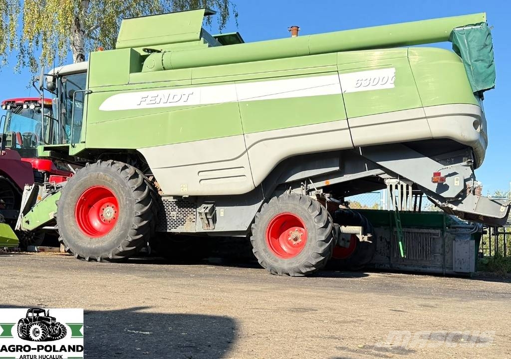 Fendt 6300 C - 2008 ROK + HEDER 6,8 M Leikkuupuimurit