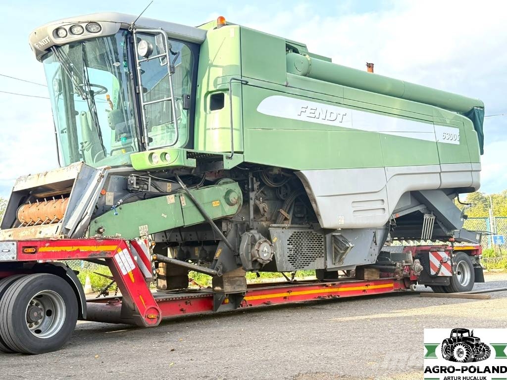 Fendt 6300 C - 2008 ROK + HEDER 6,8 M Leikkuupuimurit