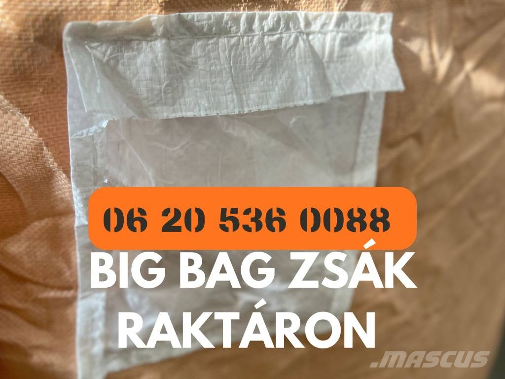 BIGBAG Zsák 90x90x110 cm használt Jumbóbeladó +36308552444 Sonstige Ernte Verarbeitung und -lagerung