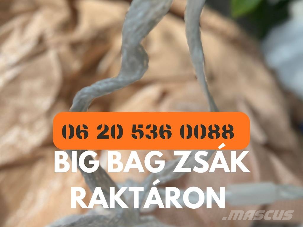 BIGBAG Zsák 90x90x110 cm használt Jumbóbeladó +36308552444 Sonstige Ernte Verarbeitung und -lagerung