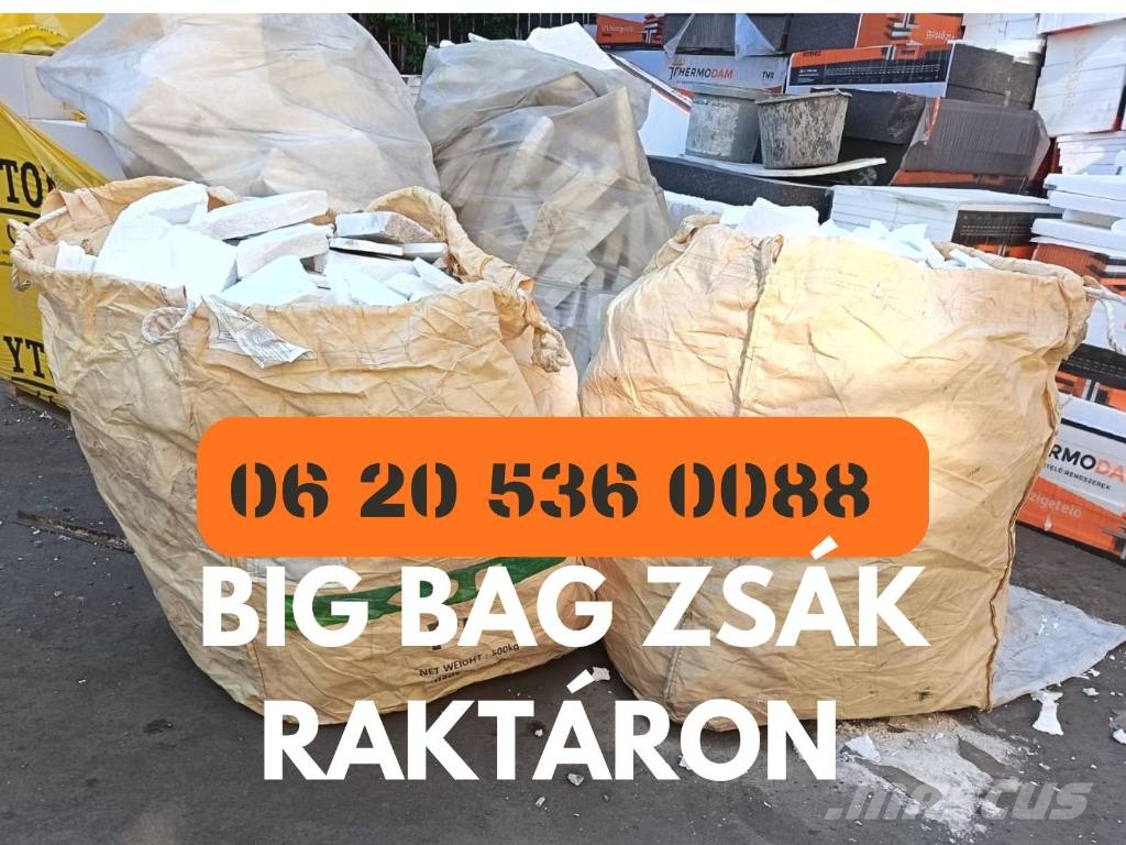 BIGBAG Zsák 90x90x110 cm használt Jumbóbeladó +36308552444 Sonstige Ernte Verarbeitung und -lagerung
