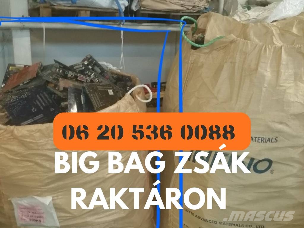 BIGBAG Zsák 90x90x110 cm használt Jumbóbeladó +36308552444 Sonstige Ernte Verarbeitung und -lagerung