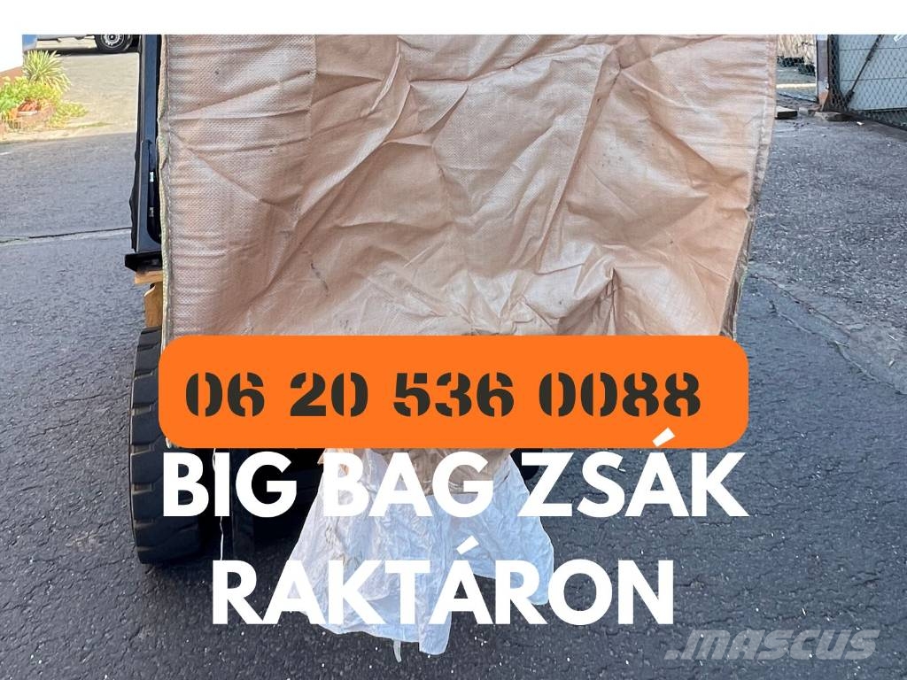 BIGBAG Zsák 90x90x110 cm használt Jumbóbeladó +36308552444 Sonstige Ernte Verarbeitung und -lagerung
