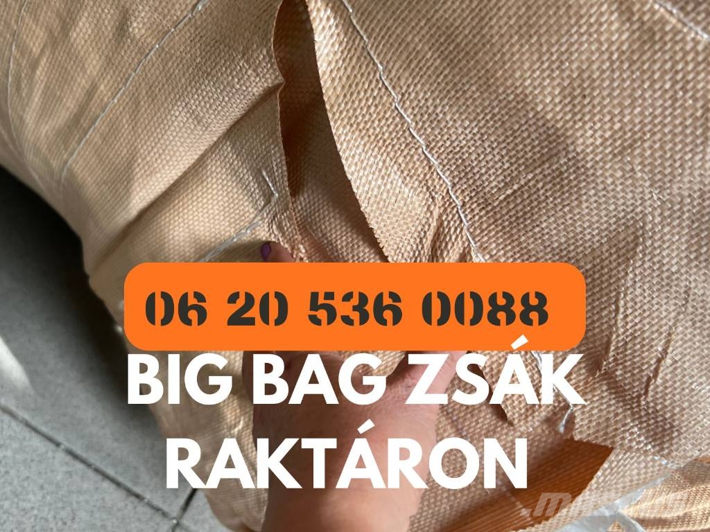 BIGBAG Zsák 90x90x110 cm használt Jumbóbeladó +36308552444 Sonstige Ernte Verarbeitung und -lagerung