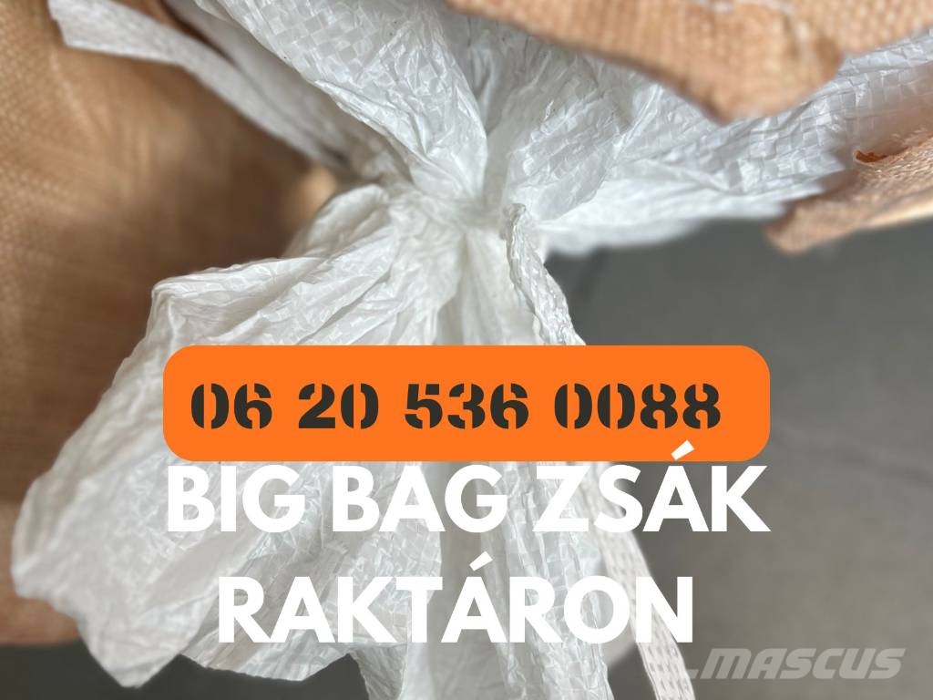 BIGBAG Zsák 90x90x110 cm használt Jumbóbeladó +36308552444 Sonstige Ernte Verarbeitung und -lagerung