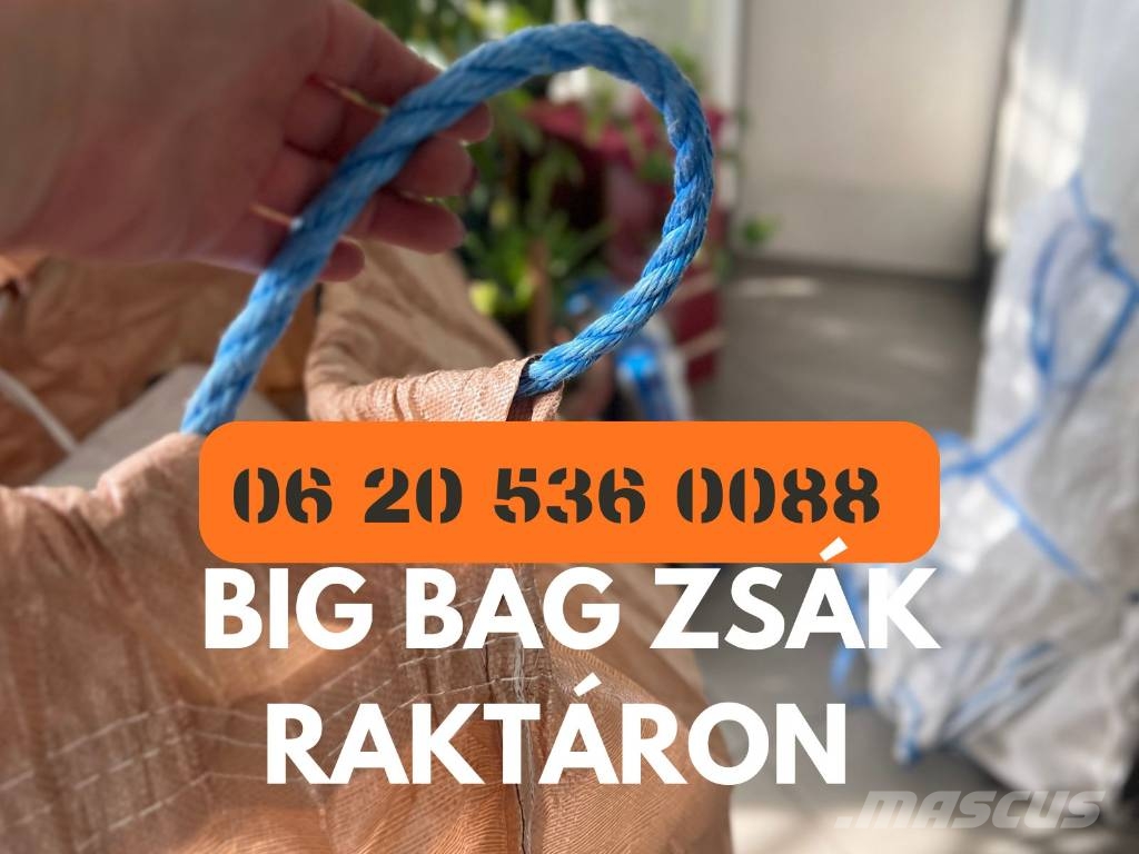 BIGBAG Zsák 90x90x110 cm használt Jumbóbeladó +36308552444 Sonstige Ernte Verarbeitung und -lagerung