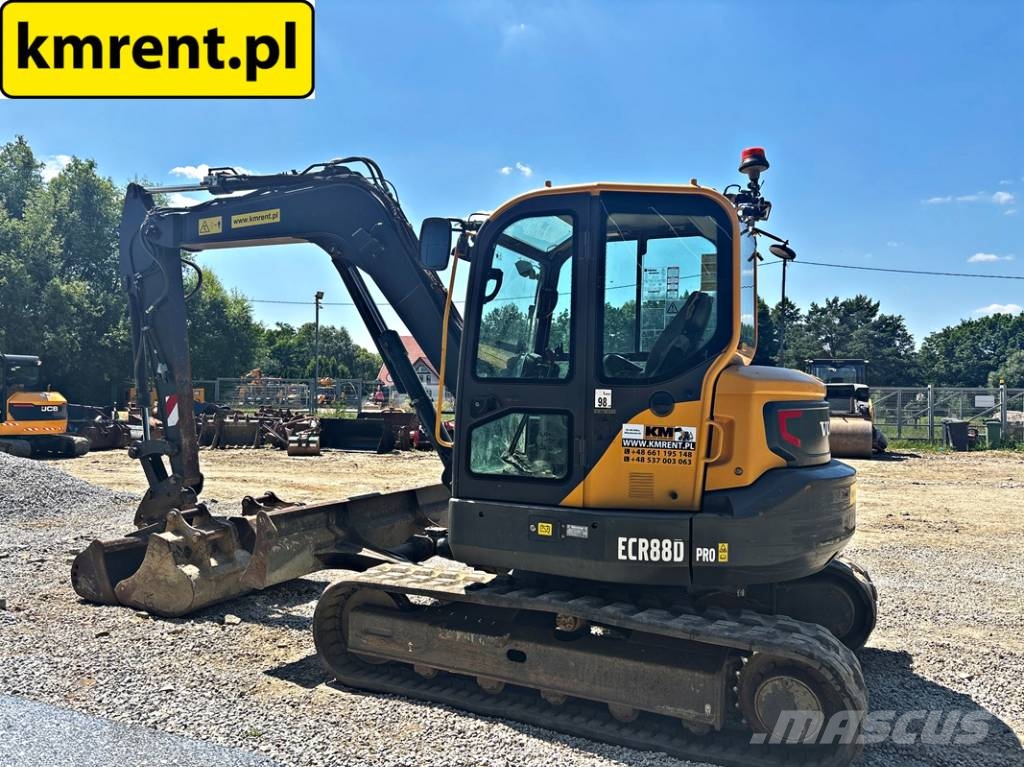 Volvo ECR 88 D KOPARKA GĄSIENICOWA 2020R. | JCB 8080, 80 حفارات زحافة