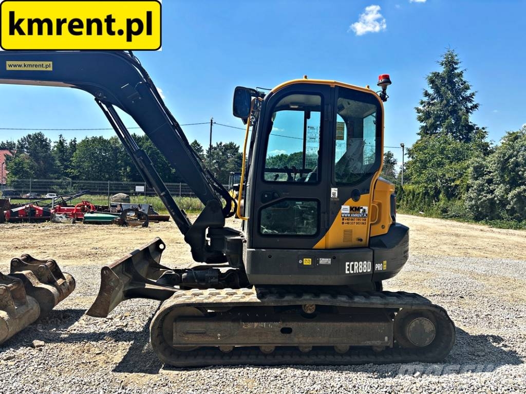 Volvo ECR 88 D KOPARKA GĄSIENICOWA 2020R. | JCB 8080, 80 حفارات زحافة