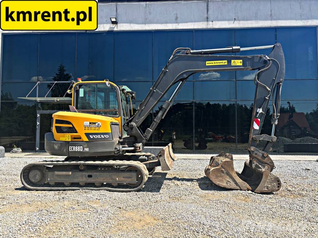 Volvo ECR 88 D KOPARKA GĄSIENICOWA 2020R. | JCB 8080, 80 حفارات زحافة