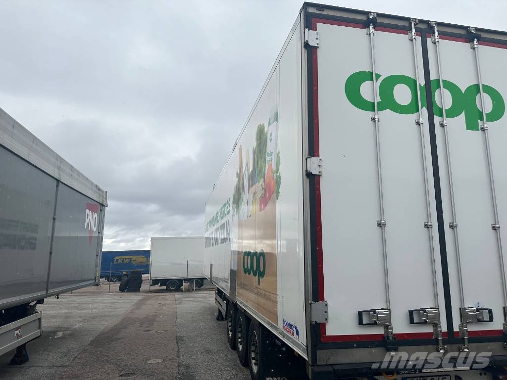 Schmitz Cargobull FRYS - INRIKES HÖJD - HUCKEPACK - DOUPLESTOCK 온도 조절식 세미 트레일러