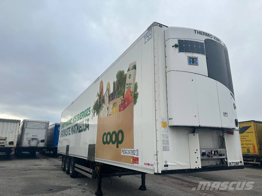 Schmitz Cargobull FRYS - INRIKES HÖJD - HUCKEPACK - DOUPLESTOCK 온도 조절식 세미 트레일러