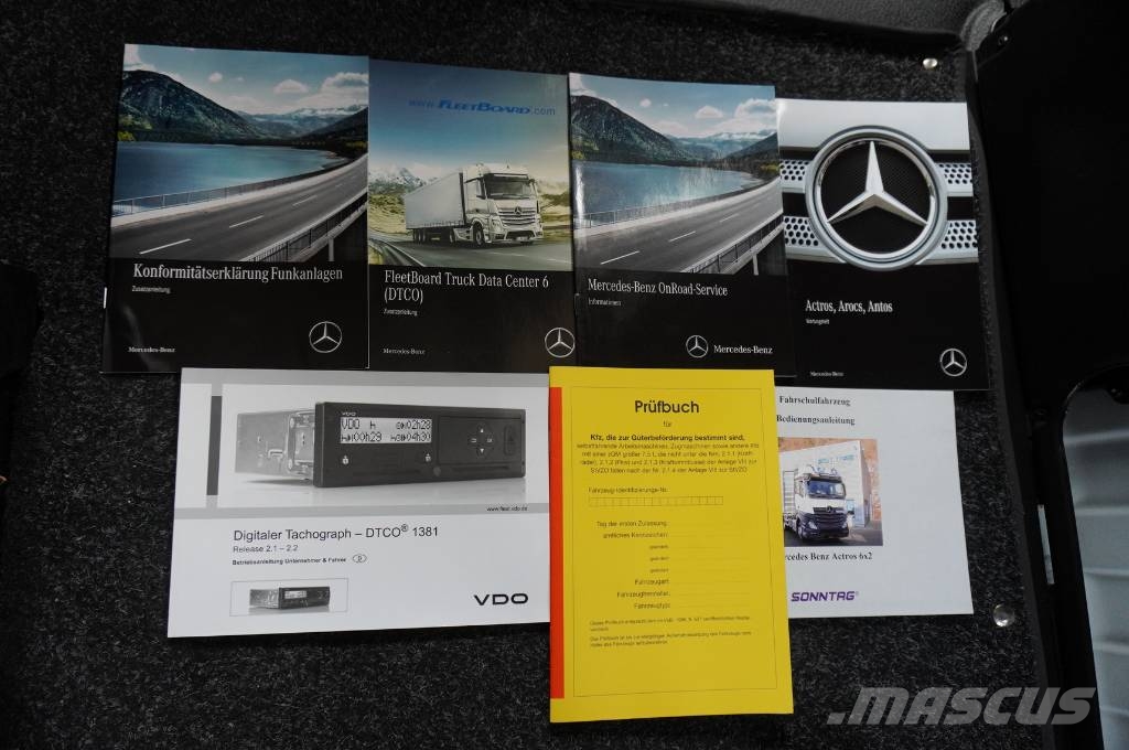 Mercedes-Benz Actros 2540 6×2 / 90 tho. km! / 5-seater cab! Kofferaufbau