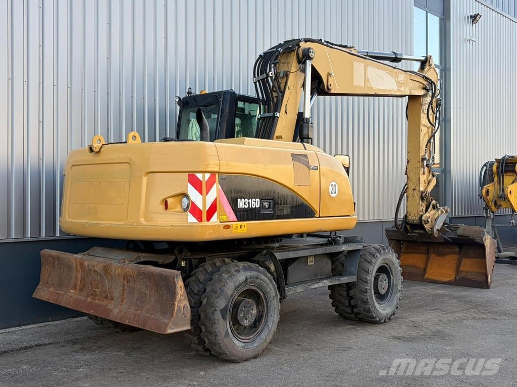 CAT M316D Ratiniai ekskavatoriai