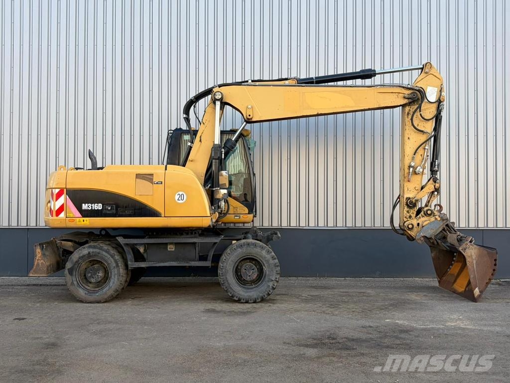 CAT M316D Ratiniai ekskavatoriai