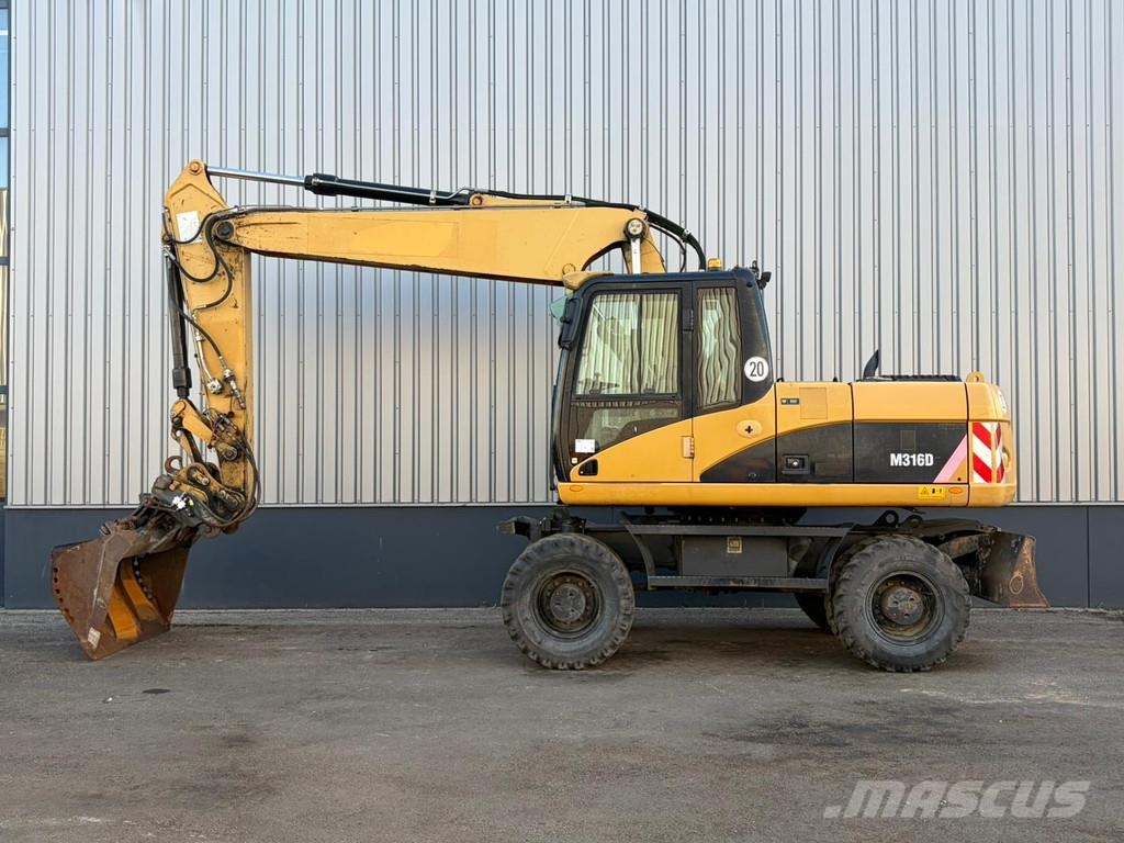 CAT M316D Ratiniai ekskavatoriai
