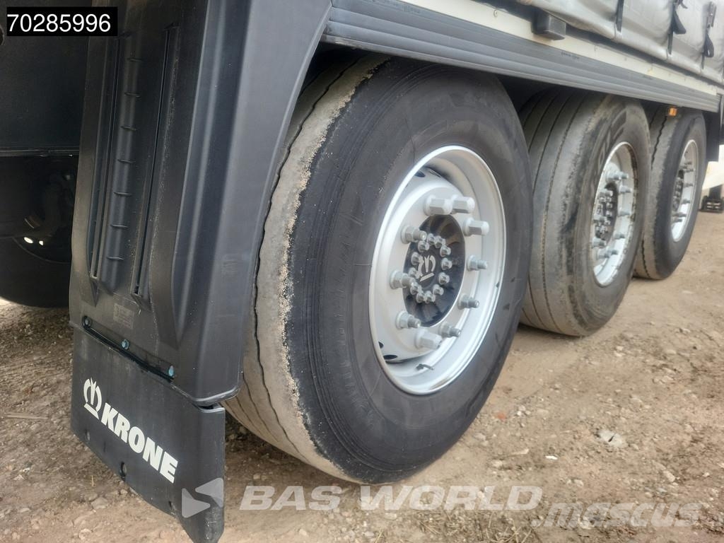 Krone SD Hardwood Lift Axle Semirremolques con caja de lona