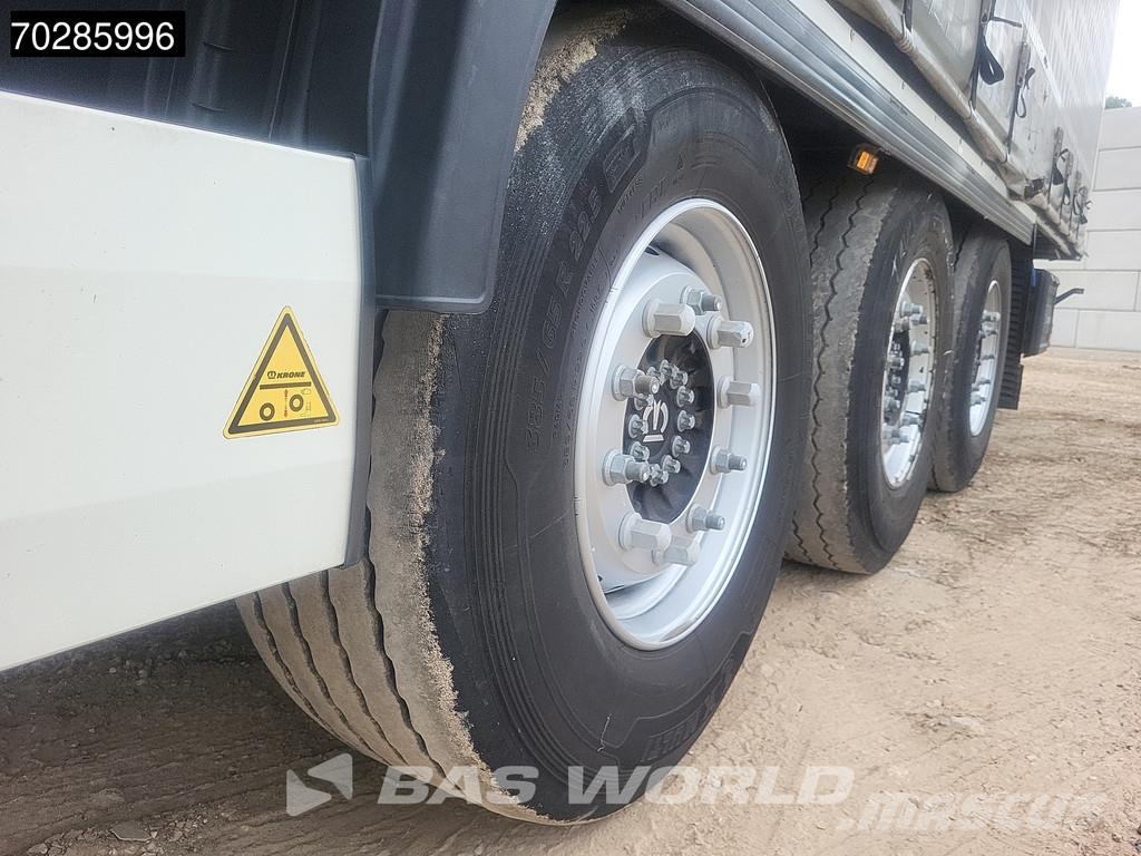Krone SD Hardwood Lift Axle Semirremolques con caja de lona