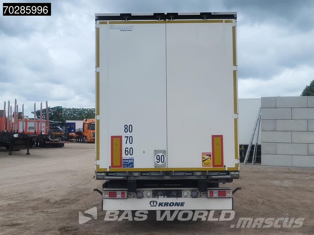 Krone SD Hardwood Lift Axle Semirremolques con caja de lona