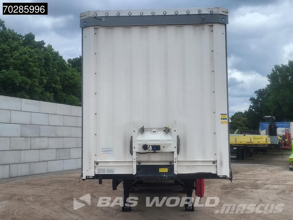 Krone SD Hardwood Lift Axle Semirremolques con caja de lona