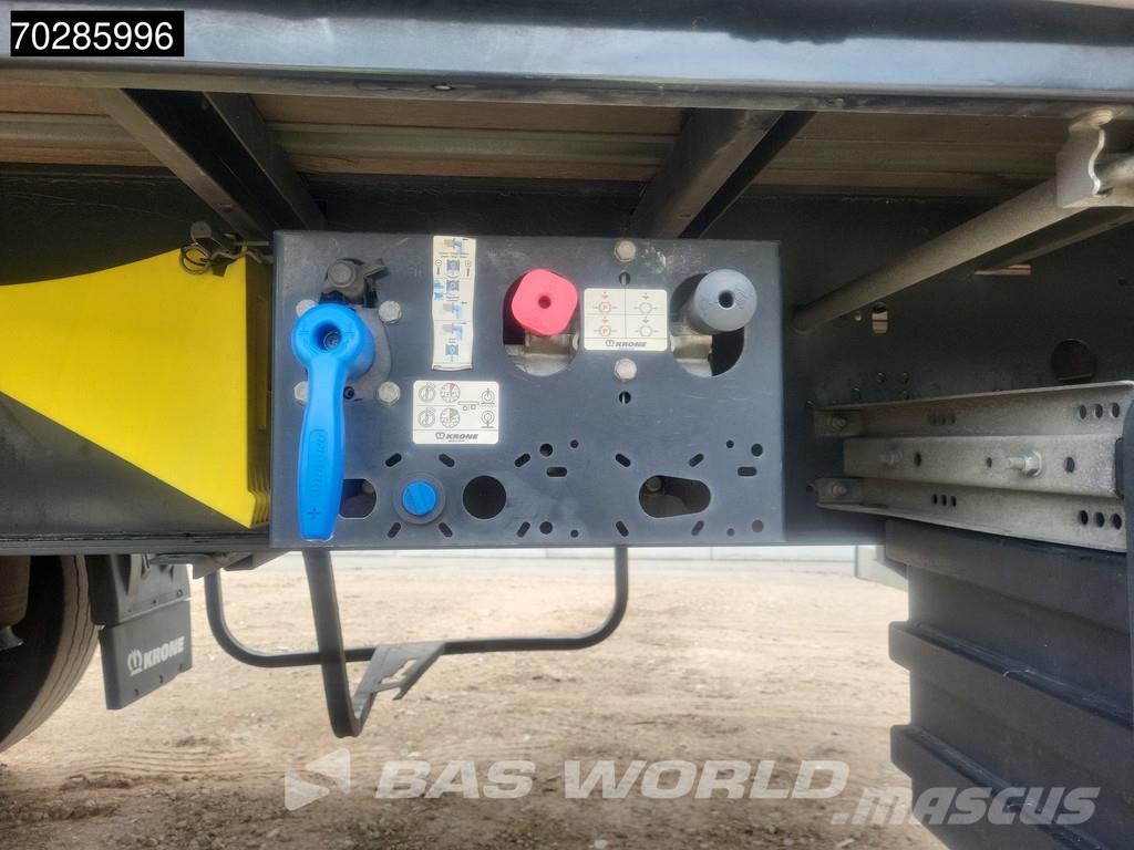 Krone SD Hardwood Lift Axle Semirremolques con caja de lona
