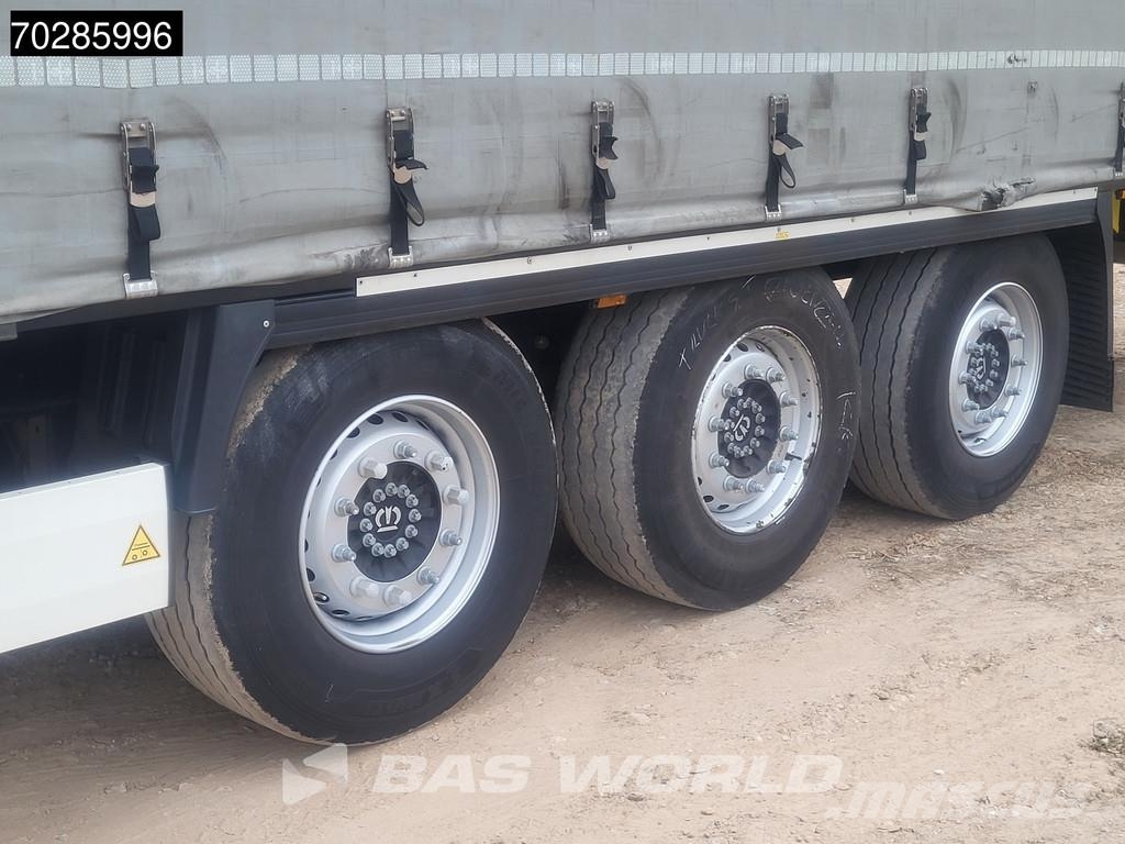 Krone SD Hardwood Lift Axle Semirremolques con caja de lona