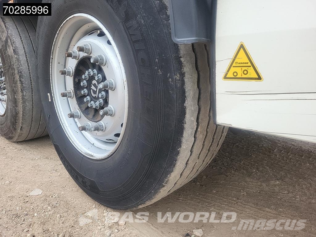Krone SD Hardwood Lift Axle Semirremolques con caja de lona