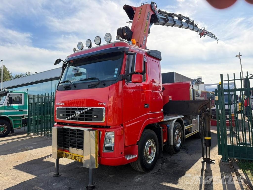 Volvo FH16-660 8x4 ZSM + KRAN PALFINGER PK100.002 + FLY- Traktorske jedinice