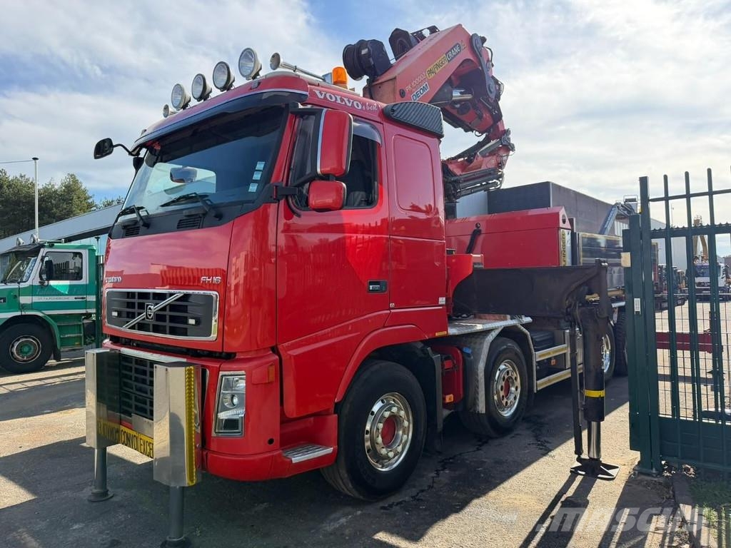 Volvo FH16-660 8x4 ZSM + KRAN PALFINGER PK100.002 + FLY- Traktorske jedinice