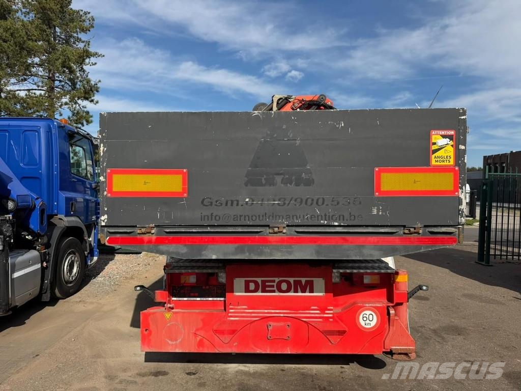 Volvo FH16-660 8x4 ZSM + KRAN PALFINGER PK100.002 + FLY- Traktorske jedinice