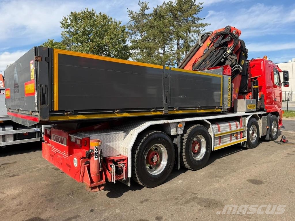 Volvo FH16-660 8x4 ZSM + KRAN PALFINGER PK100.002 + FLY- Traktorske jedinice