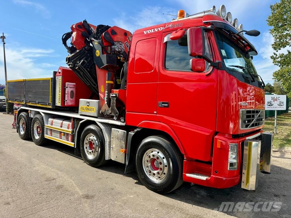 Volvo FH16-660 8x4 ZSM + KRAN PALFINGER PK100.002 + FLY- Traktorske jedinice