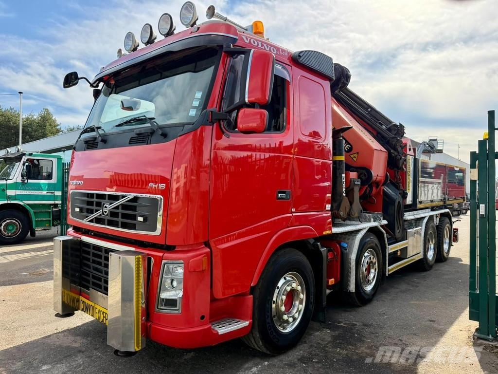 Volvo FH16-660 8x4 ZSM + KRAN PALFINGER PK100.002 + FLY- Traktorske jedinice