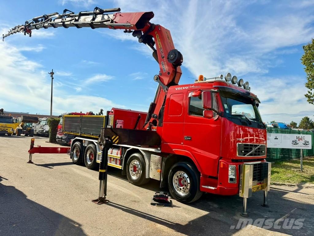 Volvo FH16-660 8x4 ZSM + KRAN PALFINGER PK100.002 + FLY- Traktorske jedinice
