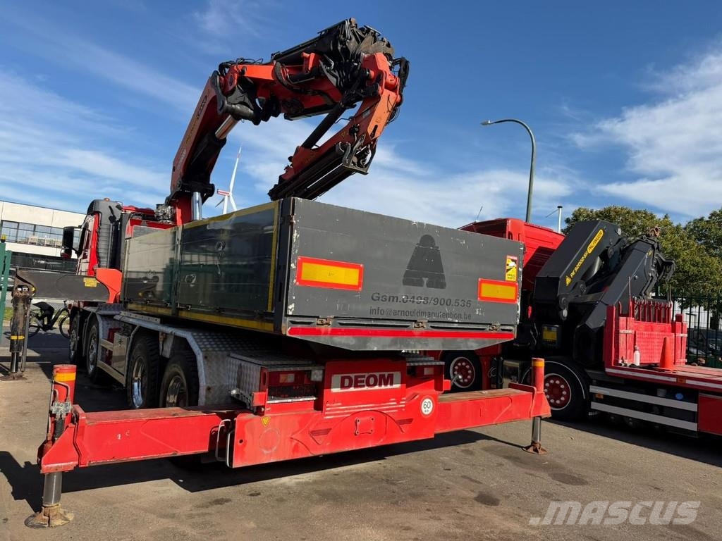 Volvo FH16-660 8x4 ZSM + KRAN PALFINGER PK100.002 + FLY- Traktorske jedinice