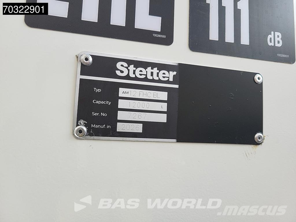 MAN TGS 41.440 8X4 NUEVO! Hormigonera Stetter 12m3 Cam شاحنات خرسانة