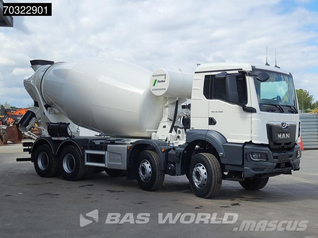 MAN TGS 41.440 8X4 NUEVO! Hormigonera Stetter 12m3 Cam شاحنات خرسانة