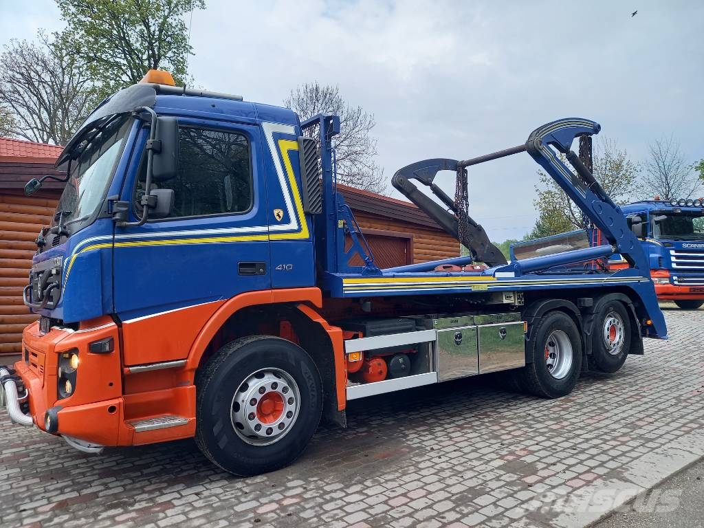 Volvo FMX 410, 6x2, 2 CONTAINER, RETARDER Portaalsysteem vrachtwagens