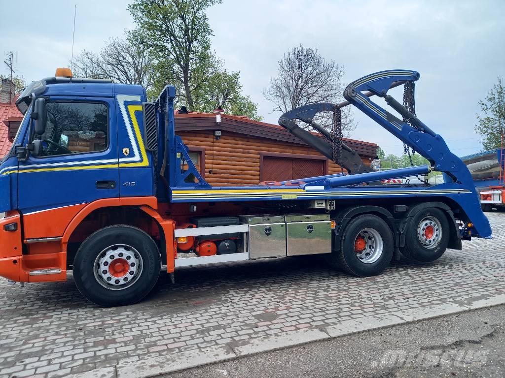 Volvo FMX 410, 6x2, 2 CONTAINER, RETARDER Portaalsysteem vrachtwagens
