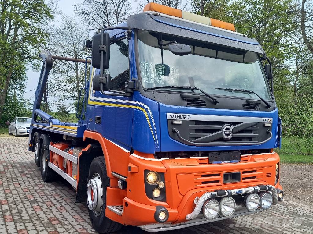Volvo FMX 410, 6x2, 2 CONTAINER, RETARDER Portaalsysteem vrachtwagens