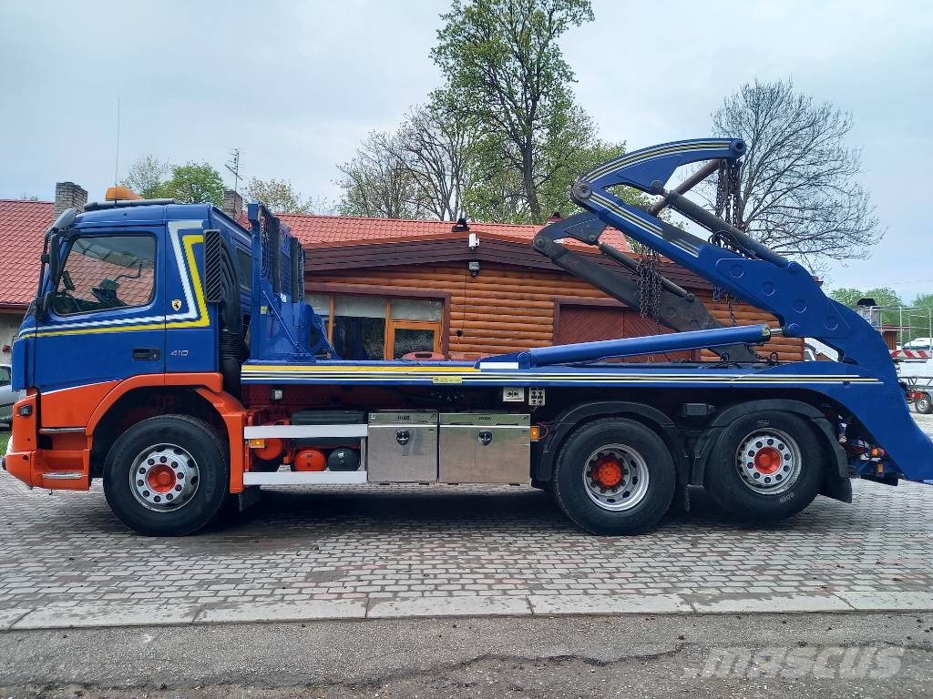 Volvo FMX 410, 6x2, 2 CONTAINER, RETARDER Portaalsysteem vrachtwagens