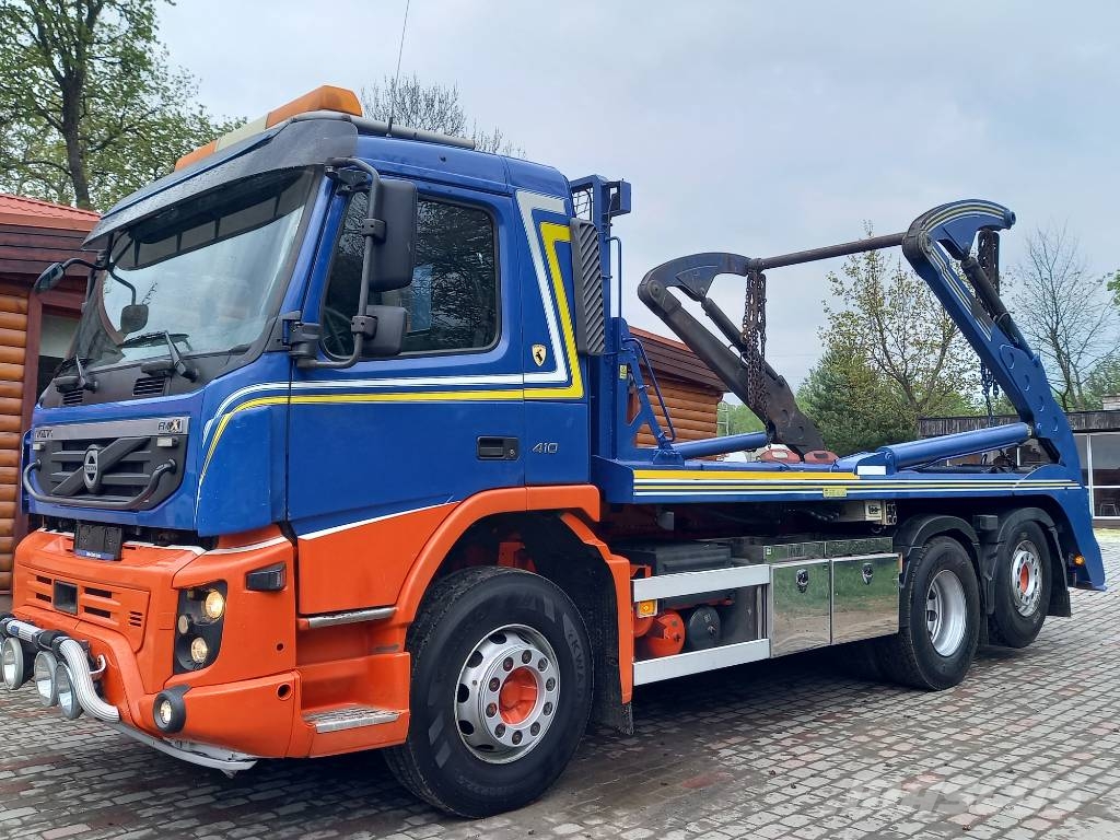Volvo FMX 410, 6x2, 2 CONTAINER, RETARDER Portaalsysteem vrachtwagens