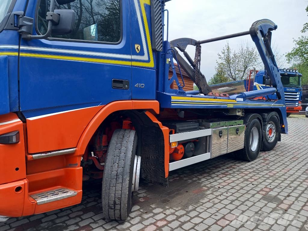 Volvo FMX 410, 6x2, 2 CONTAINER, RETARDER Portaalsysteem vrachtwagens
