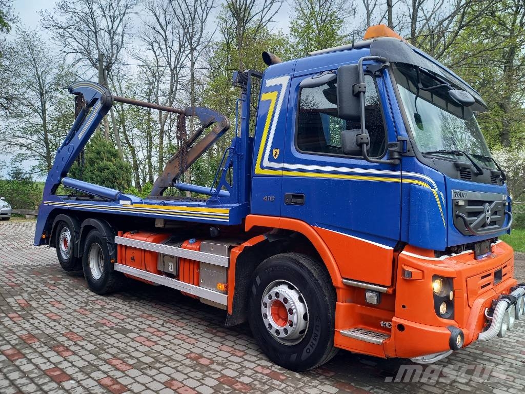 Volvo FMX 410, 6x2, 2 CONTAINER, RETARDER Portaalsysteem vrachtwagens