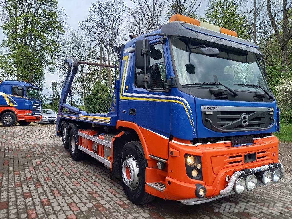 Volvo FMX 410, 6x2, 2 CONTAINER, RETARDER Portaalsysteem vrachtwagens
