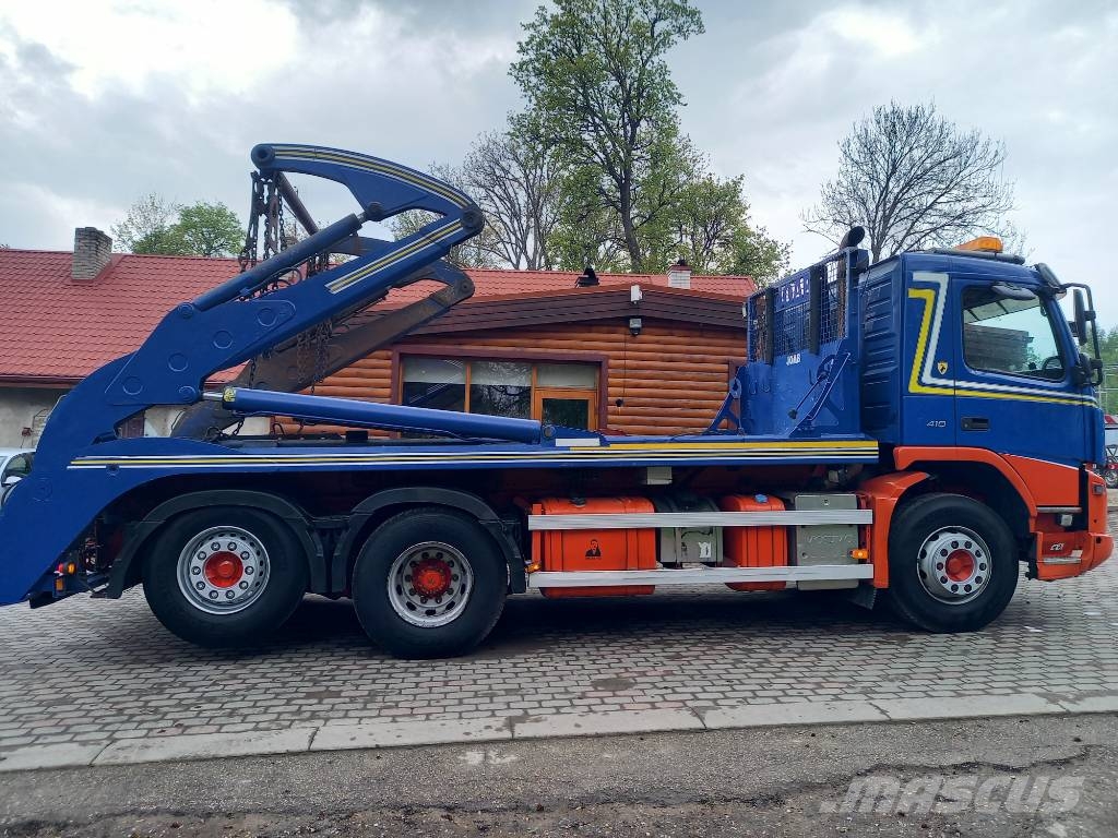 Volvo FMX 410, 6x2, 2 CONTAINER, RETARDER Portaalsysteem vrachtwagens