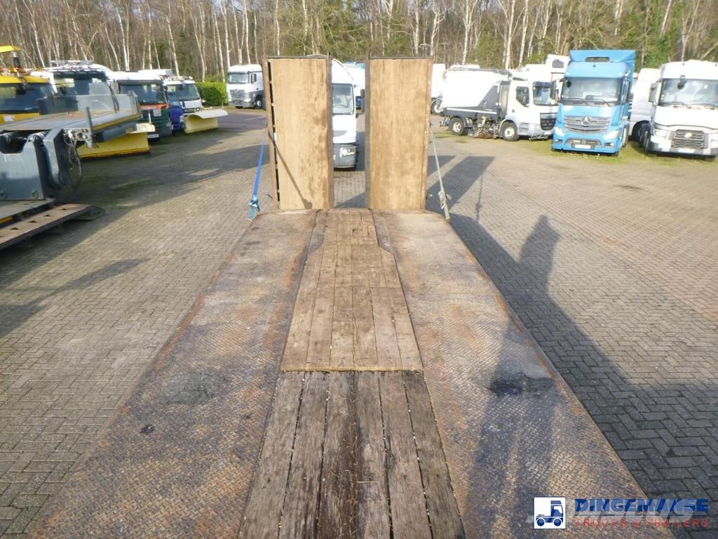 King 3-axle lowbed trailer GTS44 Low loader-semi-trailers